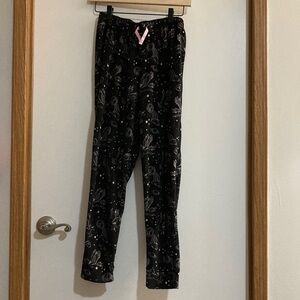 Wonder Nation Black and Pink Pajama Pants